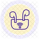 Wireless Earbuds Icon