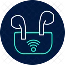 Wireless Earbuds Icon