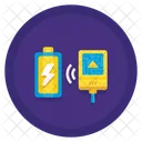 Wireless Energy Wireless Charging Energy Icon