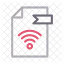 Wireless file  Icon