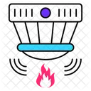 Wireless Fire Alarm  Icon