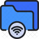 Wireless Folder  Icon