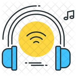 Wireless Headset  Icon