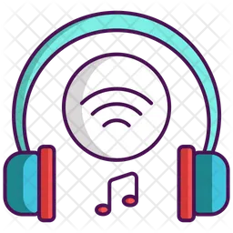 Wireless Headset  Icon