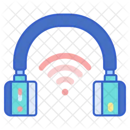 Wireless Headset  Icon