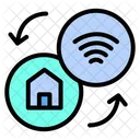 Wireless House Home Smart Home Icon