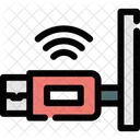 Wireless Connectivity Cordless Icon