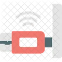 Wireless Connectivity Cordless Icon