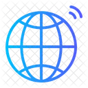 Wireless Internet Globe Internet Icon