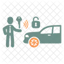 Wireless Key Car Key Icon