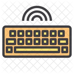 Wireless keyboard  Icon