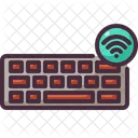 Keyboard Wifi Wireless Keyboard Icon