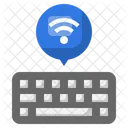 Wireless Keyboard Keyboard Peripheral Icon