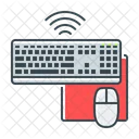 Wireless Devices Keyboards And Mouse Keyboard Mouse Icon