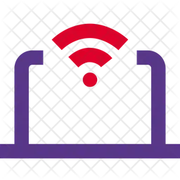 Wireless Laptop  Icon