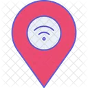 Wireless Location Internet Location Icon