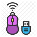 Wireless Mouse Computer Technology Icon