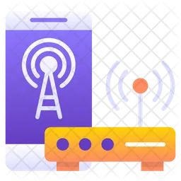 Wireless Network  Icon