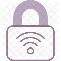 Wireless Padlock  Icon