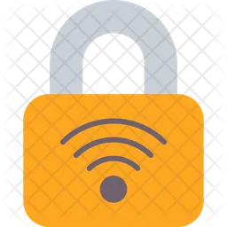 Wireless Padlock  Icon