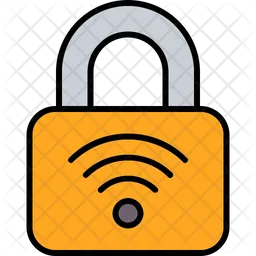 Wireless padlock  Icon