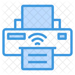 무선 프린터  아이콘
