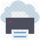 Cloud Computing Printer Icon