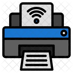 Wireless Printer  Icon