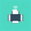 Printer Wireless Portable Icon