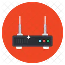 Wireless Router Network Hub Wifi Router Icon