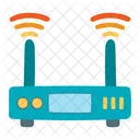 Router Network Wireless Wifi Iot Internet Things Icon