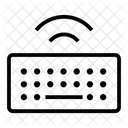Schlusselwort Wireless Tastatur Hardware Symbol