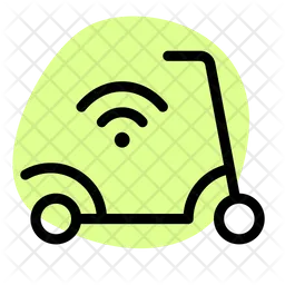 Wireless Scooter  Icon