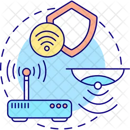 Wireless security systems  Icon