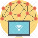 Wireless Sensor Network  Icon