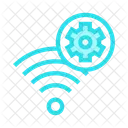 Wireless Setting Signal Icon