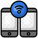 Wireless Smartphone  Icon
