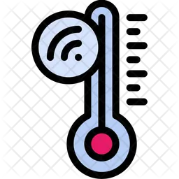 Wireless Temperature  Icon