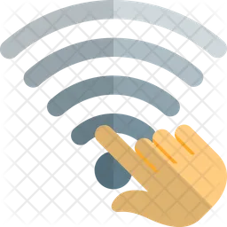 Wireless Touch  Icon