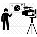 Wirtschafts-Influencer  Symbol