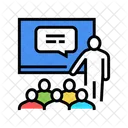 Geschäftliche Ausbildung  Symbol