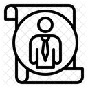 Wirtschaftsprufer Prufer Inspektor Symbol