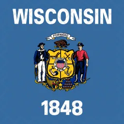 Wisconsin Flag Icon