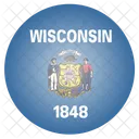 Wisconsin Us State Icon