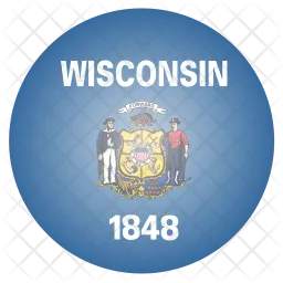 Wisconsin Flag Icon