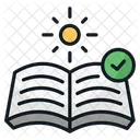 Wisdom Book Education Icon