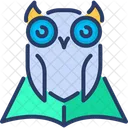 Knowledge Owl Wisdom Icon