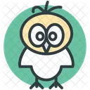 Wisdom Graduate Owl Icon
