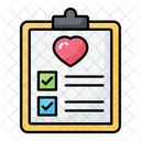 Wish List Shopping Checklist Icon