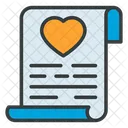 List Wish Document Icon